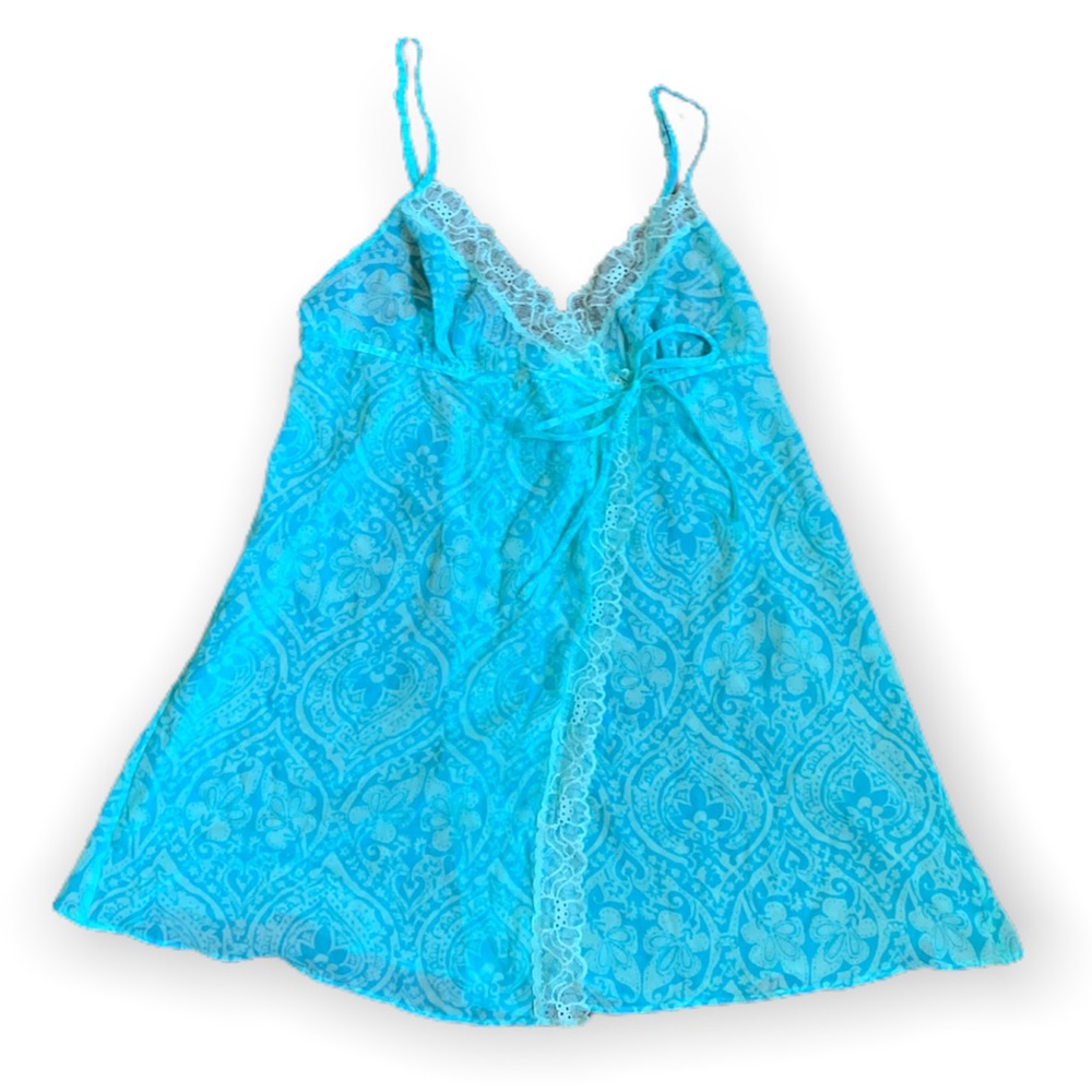 Y2K Victoria’s Secret Lingerie Chemise Sheer Nightie Sexy Valentine’s Gift